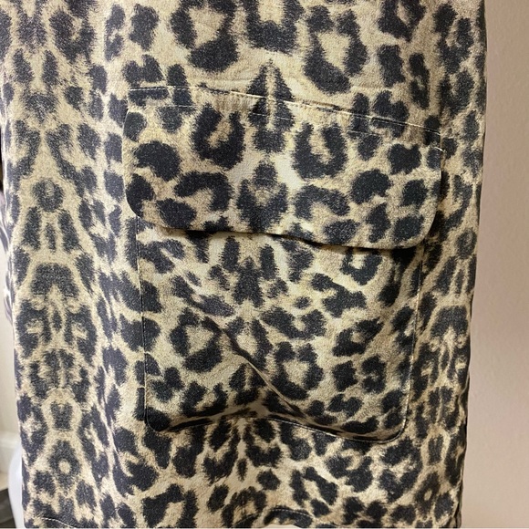 Equipment Lucida Leopard-Print Silk Dress - Picture 6 of 10
